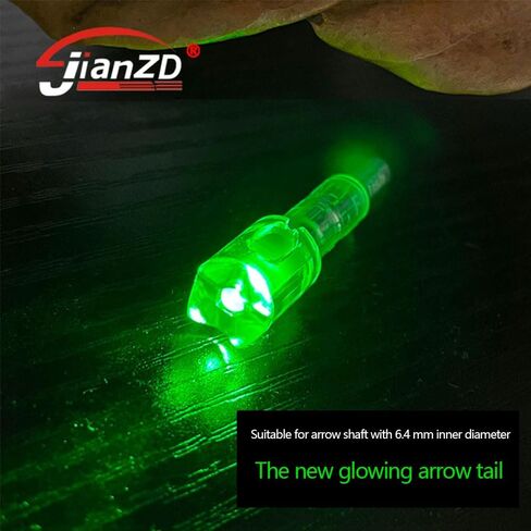6PCS Led Lighted Nocks for Arrows with .285 .297 .300 .305 Inside Diameter in Saudi Arabia