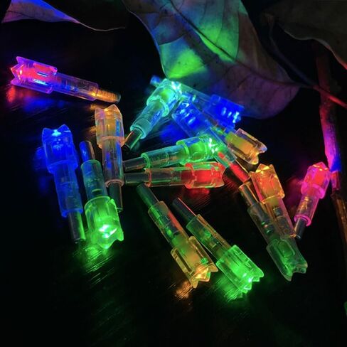 6PCS Led Lighted Nocks for Arrows with .285 .297 .300 .305 Inside Diameter in Saudi Arabia