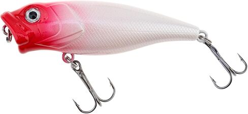 5pcs Fishing Popper Lure, Fish Baits Bass Hard Lures with 3D Eyes Poppers, Topwater Bass Fishing Baits in Saudi Arabia
