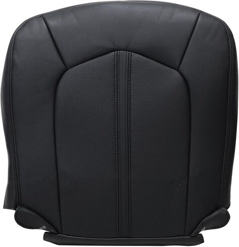 GXARTS Driver Side Bottom Replacement Perforated Leather Seat Cover Tan Compatible with Cadillac CTS 2008 2009 2010 2011 2012 2013 in Saudi Arabia