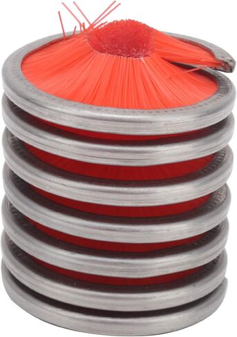 Outdoor Rope Cleaning Brush Climbing Cord Nylon Cleaner Rope Wash Tool Stainless Steel Red for Mountaineering Aerial Work in Saudi Arabia