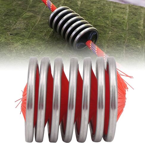 Outdoor Rope Cleaning Brush Climbing Cord Nylon Cleaner Rope Wash Tool Stainless Steel Red for Mountaineering Aerial Work in Saudi Arabia