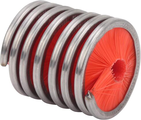 Outdoor Rope Cleaning Brush Climbing Cord Nylon Cleaner Rope Wash Tool Stainless Steel Red for Mountaineering Aerial Work in Saudi Arabia