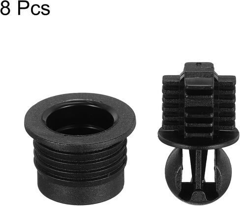 MECCANIXITY Speaker Grill Guides Plastic Black Ball Socket Type Frame Box Body Fixing Snap Fastener Buckle 12mm x 15mm for Speaker Parts Accessories 8 Pairs in Saudi Arabia