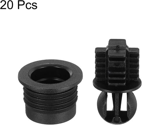 MECCANIXITY Speaker Grill Guides Plastic Black Ball Socket Type Frame Box Body Fixing Snap Fastener Buckle 12mm x 15.3mm for Speaker Parts Accessories 20 Pairs in Saudi Arabia