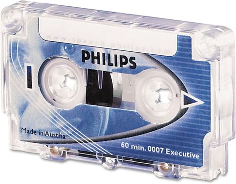 Philipspch Audio & Dictation Mini Cassette, 30 Minutes (15 X 2), 10/Pack in Kuwait