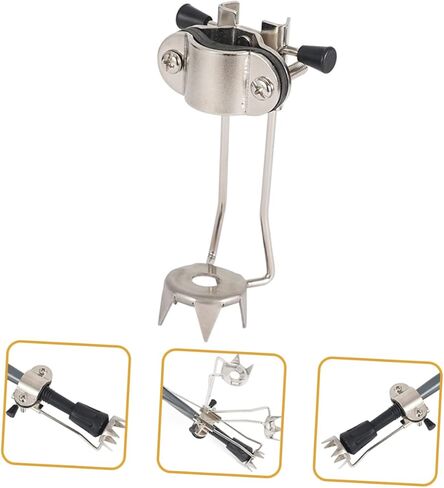 POPETPOP Walking Claw Crampon Tip for Crutches Walking Sticks Slip Accessory with Durable Prongs for Enhanced Grip Ice Mud Slippery Surfaces in Saudi Arabia