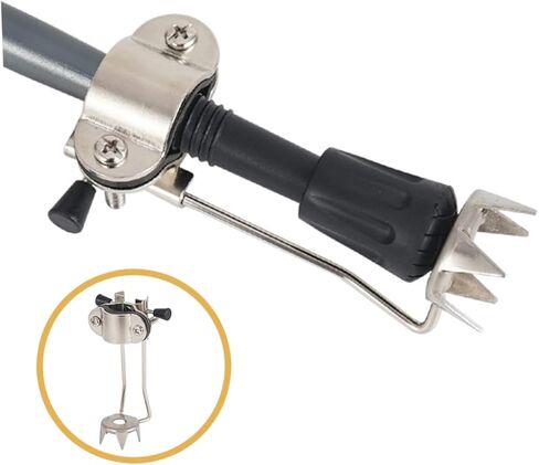 POPETPOP Walking Claw Crampon Tip for Crutches Walking Sticks Slip Accessory with Durable Prongs for Enhanced Grip Ice Mud Slippery Surfaces in Saudi Arabia
