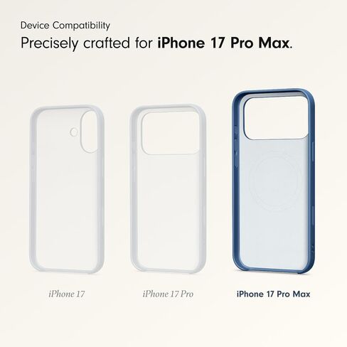 حافظة Beats iPhone 17 Pro Max مع MagSafe والتحكم في الكاميرا، لمسة نهائية غير لامعة، بطانة من الألياف الدقيقة - وردي بيبل in Kuwait