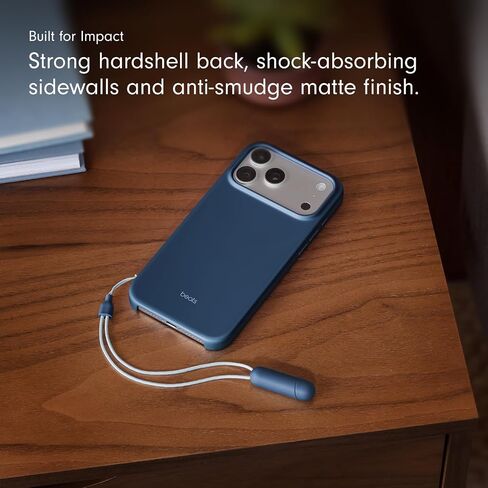 حافظة Beats iPhone 17 Pro Max مع MagSafe والتحكم في الكاميرا، لمسة نهائية غير لامعة، بطانة من الألياف الدقيقة - وردي بيبل in Kuwait