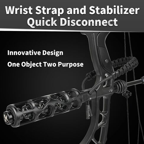 SPG الرماية القوس حبال المعصم - حزام المعصم القوس مع قطع سريع، القوس المركب حبال المعصم قابل للتعديل حزام القوس لمركب القوس الصيد استهداف الملحقات in Kuwait