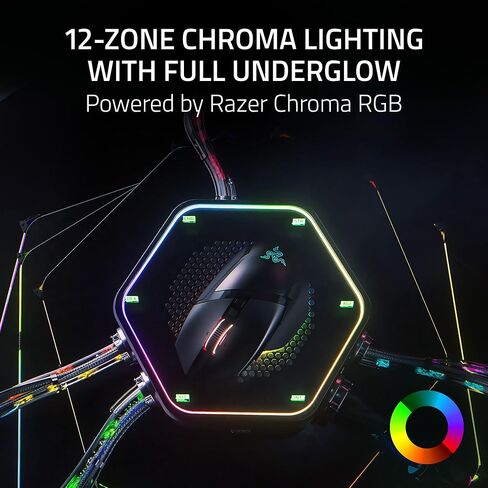 ماوس الألعاب اللاسلكي Razer Basilisk V3 Pro 35K: عجلة إمالة HyperScroll - مستشعر بصري 35K DPI Gen 2-13 عناصر تحكم قابلة للتخصيص - RGB - مفاتيح بصرية Gen 3 - بطارية تصل إلى 140 ساعة - أبيض فانتوم in Saudi Arabia