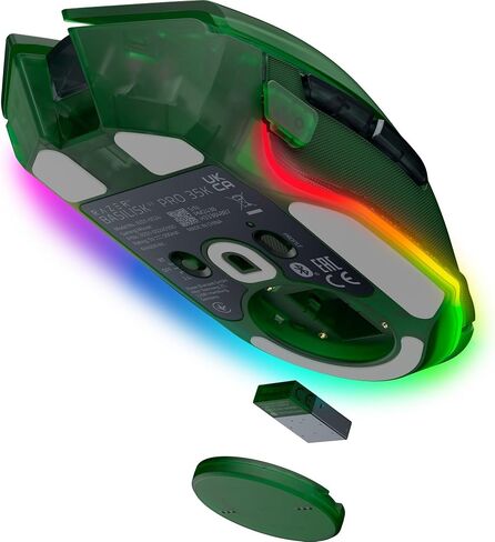 ماوس الألعاب اللاسلكي Razer Basilisk V3 Pro 35K: عجلة إمالة HyperScroll - مستشعر بصري 35K DPI Gen 2-13 عناصر تحكم قابلة للتخصيص - RGB - مفاتيح بصرية Gen 3 - بطارية تصل إلى 140 ساعة - أبيض فانتوم in Saudi Arabia
