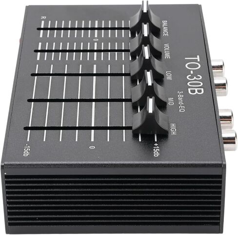 Phono Preamp EQ مع معادل 3 نطاقات، مضخم أولي مع ثلاثة أضعاف، متوسط، جهير، تحكم متوازن في مستوى الصوت، مخرج إدخال r ca، 5 فولت تيار مستمر، متوافق مع مشغلات التسجيل والأقراص الدوارة in Saudi Arabia
