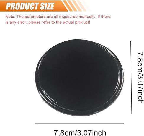 Sticky Gel Pad for Car Dashboard, Removable Anti-Slip Round Magic Gel Mat, Multi-Functional Cell Phone Holder, Universal Auto Dash Accessories for GPS, Mirrors, Keys, Radar Detector (5PCS) in Saudi Arabia