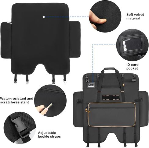 Monitor Carrying Case for 27" LCD Screen padded Travel Monitor Bag | Dust Cover Bag compatible with iMac Desktop Computer Monitor in Saudi Arabia