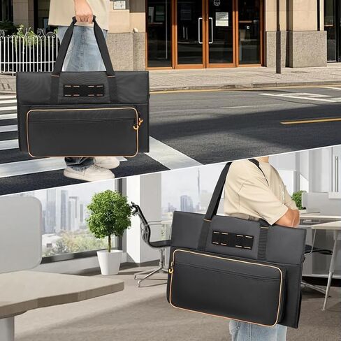 Monitor Carrying Case for 27" LCD Screen padded Travel Monitor Bag | Dust Cover Bag compatible with iMac Desktop Computer Monitor in Saudi Arabia