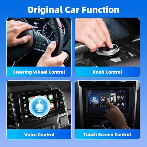 2-in-1 Wireless CarPlay Adapter for iPhone ＆ Wireless Android auto Adapter,2026 Upgrade mini CarPlay,Fast Auto-Connect,Plug & Play, Apple Car Play for iOS 10+/ Android 11+ in Saudi Arabia