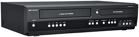 إيمرسون ZV427EM5 DVD/VCR كومبو مسجل DVD ومشغل VCR مع HDMI 1080p DVD/VHS، مخرج فيديو مسح تدريجي، 5 سرعات لتسجيل يصل إلى 6 ساعات (متجدد) in Kuwait