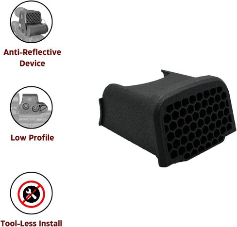 XPS/EXPS Killflash Compatible for EOTech EXPS2 | XPS2/3 Optic | Hex Cover ARD Anti-Relective Device | G33 G43 G45 Magnifiers in Saudi Arabia