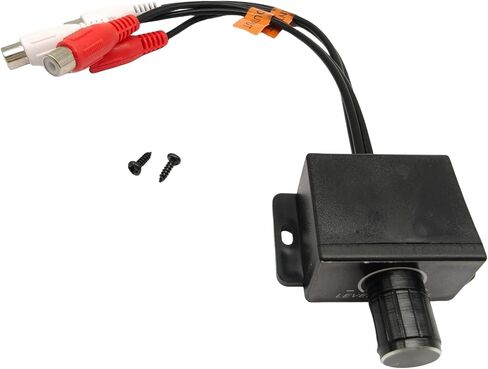 THAODE Universal Car Amplifier RCA Level Controller، الصوت الجهير تعزيز مستوى الصوت مقبض التحكم لمكبرات الصوت في السيارة والدراجة النارية والمسرح المنزلي in Kuwait