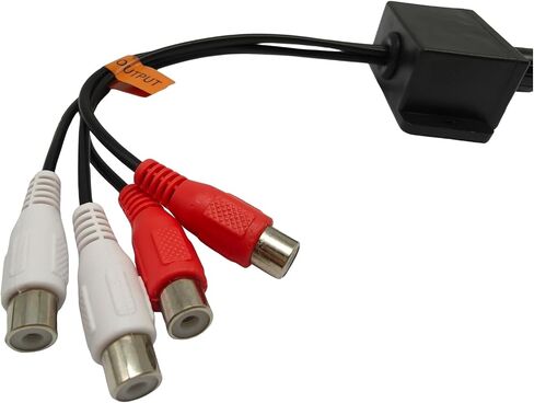 THAODE Universal Car Amplifier RCA Level Controller، الصوت الجهير تعزيز مستوى الصوت مقبض التحكم لمكبرات الصوت في السيارة والدراجة النارية والمسرح المنزلي in Kuwait