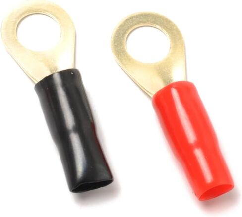 jojofuny 20pairs Gauge Strip Spade Terminal Connectors Crimp Barrier Spades Fork Terminals Electric Connectors for Wiring Audio Cable Adapters in Saudi Arabia