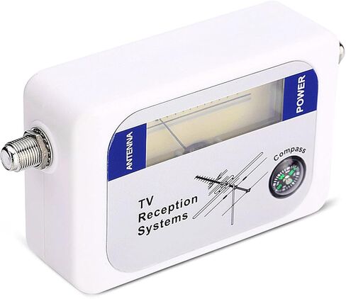 BAFOVY Mini Finder Digital Aerial TV Signal Meter, High Sensitivity Portable Detector for Remote Satellite Antennas, 170-860MHz Frequency Range UserFriendly Tool in Kuwait