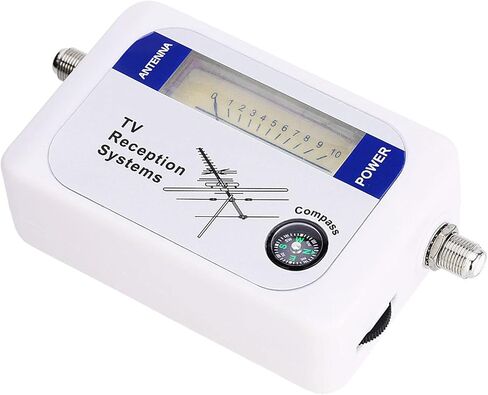 BAFOVY Mini Finder Digital Aerial TV Signal Meter, High Sensitivity Portable Detector for Remote Satellite Antennas, 170-860MHz Frequency Range UserFriendly Tool in Kuwait