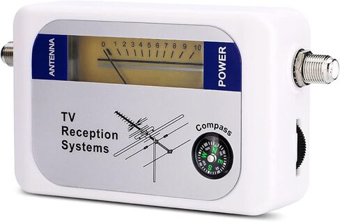 BAFOVY Mini Finder Digital Aerial TV Signal Meter, High Sensitivity Portable Detector for Remote Satellite Antennas, 170-860MHz Frequency Range UserFriendly Tool in Kuwait