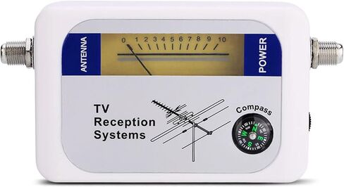 BAFOVY Mini Finder Digital Aerial TV Signal Meter, High Sensitivity Portable Detector for Remote Satellite Antennas, 170-860MHz Frequency Range UserFriendly Tool in Kuwait