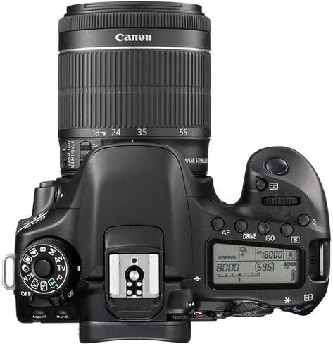 Canon EOS 80D DSLR Camera with 18-55mm Lens (International Model) (1263C005) - Starter Bundle in Saudi Arabia