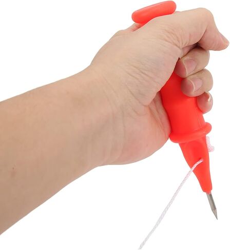 Ice Pick Safety Kit with Emergency Whistle, 2-Piece Set, Black Rope Handle, Stainless Steel in Saudi Arabia