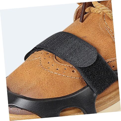 BESPORTBLE Climbing Ice Grippers Straps Anti-Slip Shoes Grippers Portable Outdoor Supply for Winter in Saudi Arabia
