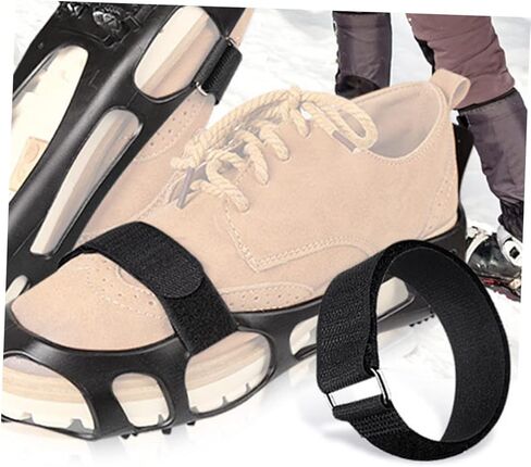 NOLITOY Non-Slip Cable Ties Shoe Sole Non Shoes Trouser Hooks Elastic Shoe Laces Belt Boots Climbing Shoes in Saudi Arabia
