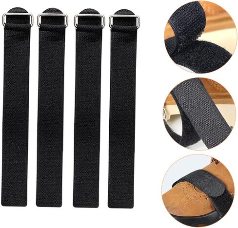 NOLITOY Non-Slip Cable Ties Shoe Sole Non Shoes Trouser Hooks Elastic Shoe Laces Belt Boots Climbing Shoes in Saudi Arabia