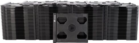Hinged Black CD Smart Trays - Holds 2 Discs, 1 on Each Side - Fits Any Standard 10mm CD Jewel Box - Lot of 100 in Saudi Arabia