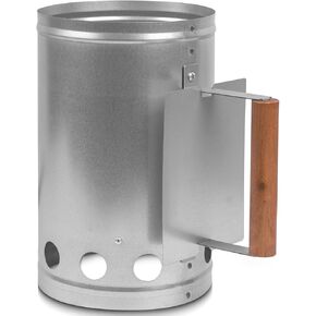 Chimney strater - Fire strater with Insulated Handle Design for Outdoor Barbecue, Suitable for Outdoor (Middle) in Saudi Arabia