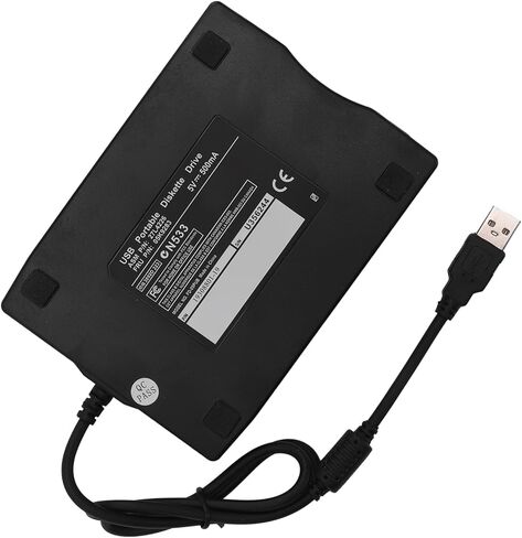 محرك الأقراص المرنة الخارجي USB قارئ القرص المرن التوصيل والتشغيل المحمول لأجهزة الكمبيوتر المحمول in Kuwait