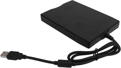 محرك الأقراص المرنة الخارجي USB قارئ القرص المرن التوصيل والتشغيل المحمول لأجهزة الكمبيوتر المحمول in Kuwait