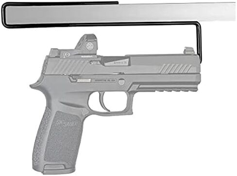 Gun Storage Solutions Handgun Hangers All Styles- Vinyl Coated Steel Hangers, Fit 22 Caliber and UP in Kuwait
