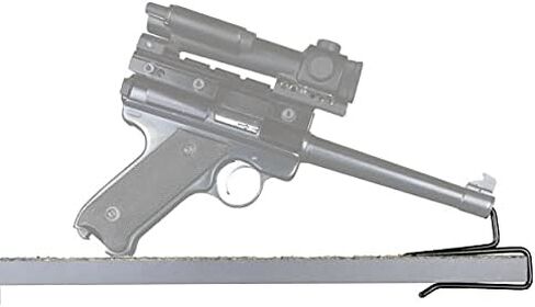 Gun Storage Solutions Handgun Hangers All Styles- Vinyl Coated Steel Hangers, Fit 22 Caliber and UP in Kuwait