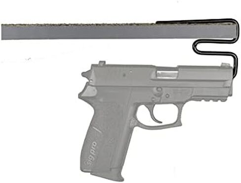 Gun Storage Solutions Handgun Hangers All Styles- Vinyl Coated Steel Hangers, Fit 22 Caliber and UP in Kuwait