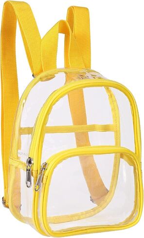 USPECLARE Clear Mini Backpack Stadium Approved for Little Boys & Girls, Transparent Backpack for Concert, Festival, Sport Events in Kuwait