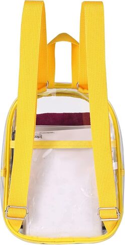 USPECLARE Clear Mini Backpack Stadium Approved for Little Boys & Girls, Transparent Backpack for Concert, Festival, Sport Events in Kuwait