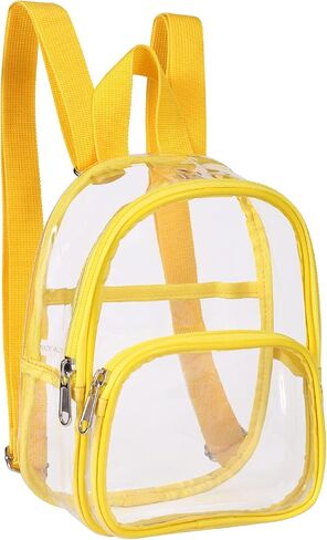 USPECLARE Clear Mini Backpack Stadium Approved for Little Boys & Girls, Transparent Backpack for Concert, Festival, Sport Events in Kuwait