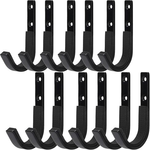 Gun Rack Storage Wall Mount Rifles Shotgun Hooks Horizontal Metal Hangers for Storing Shotguns Rifles Archery Bow Heavy Duty Steel in Kuwait