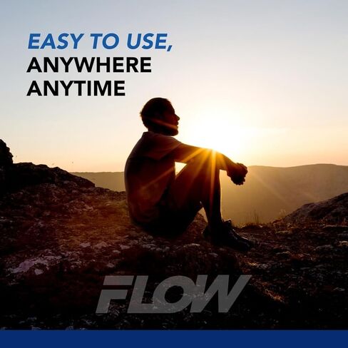Flow Pouch Mushroom Nootropic Pouches - 200mg Organic Mushroom Energy Ultra Pouches with Lion's Mane, Reishi, Cordyceps for Focus & Clean Energy - Zero Caffeine or Sugar (5 Can Pack, Wintergreen) in Saudi Arabia