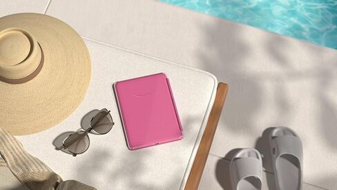 حزمة حافظة Kindle Paperwhite الشفافة: تتضمن Amazon Kindle Paperwhite 16 جيجابايت (أحدث طراز) | حافظة خلفية بلون التوت والشفاف | توت العُليق in Saudi Arabia