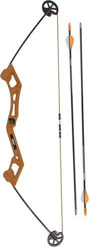 Bear Archery Valiant Bow Set for Youth, Recommended Ages 4-7, Right Handed, Continuous Draw Weight Up to 16.5 lb., Continuous Draw Length Up to 18-inches in Saudi Arabia